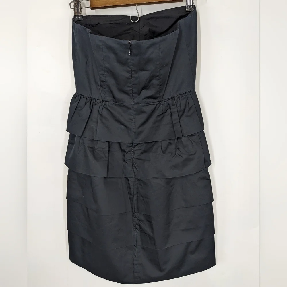 J.CREW Tiered Aline Strapless Dress